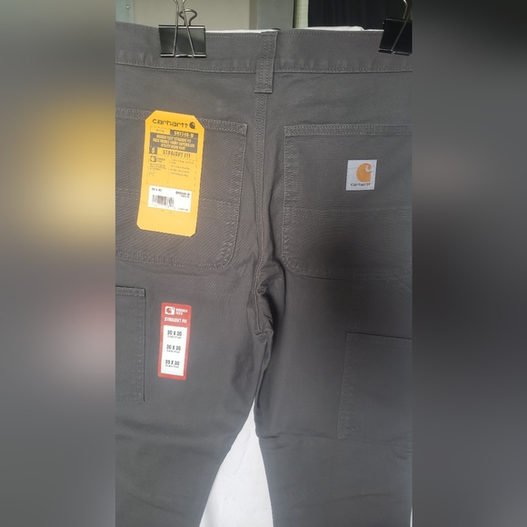 CARHARTT CARGO PANTS GREY - Picture 3 of 7